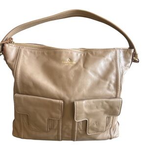 Kate Spade Tan Leather Shoulder Bag